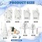 Village Houses Ceramic Christmas Tree Porcelain Plastic Vintage Truck Snow Covered Branch Trees for Xmas Party Table Decorations